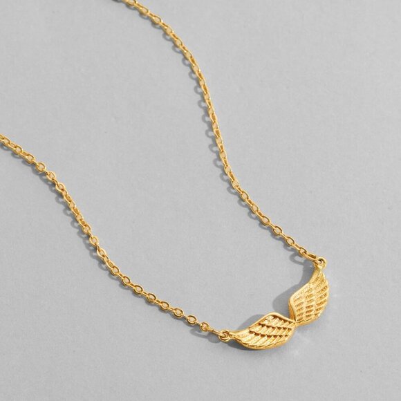 Cross Pendant Necklace for Women 14K Gold Plated Cubic Zirconia Evil Eye Butterf - Picture 7 of 8